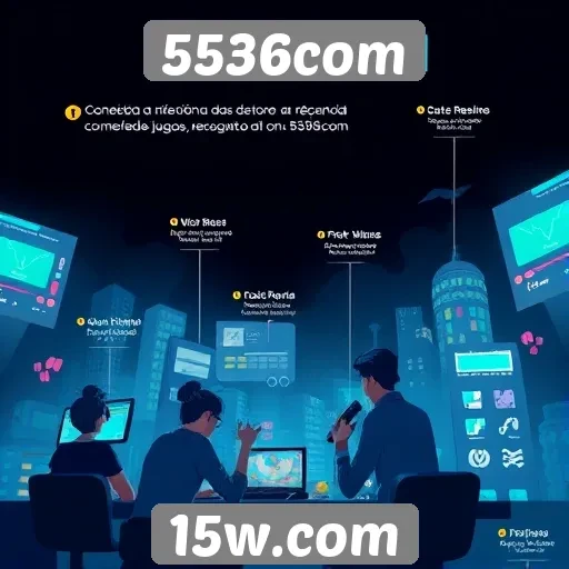 História da evolução do 5536com no mercado de jogos